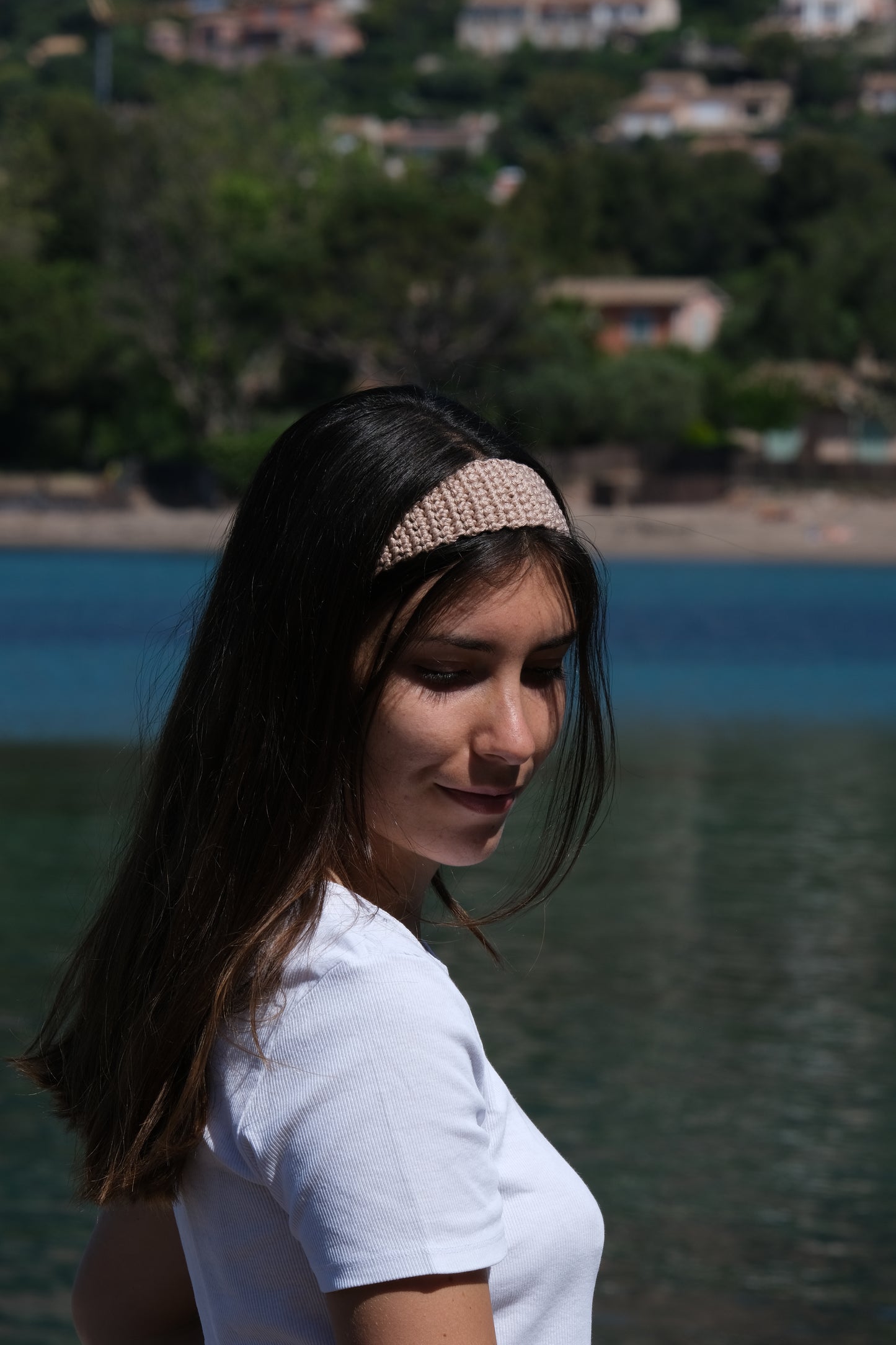 Bandeau en crochet