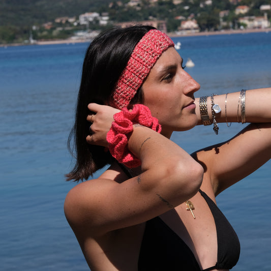 Bandeau en crochet