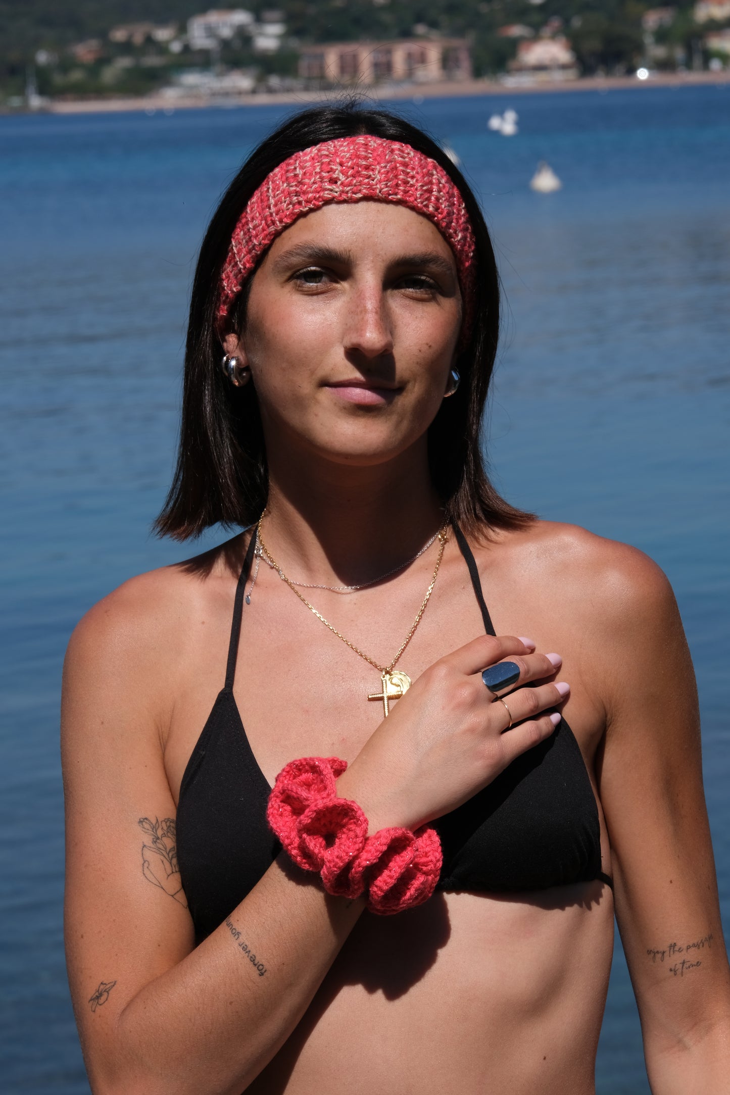 Bandeau en crochet