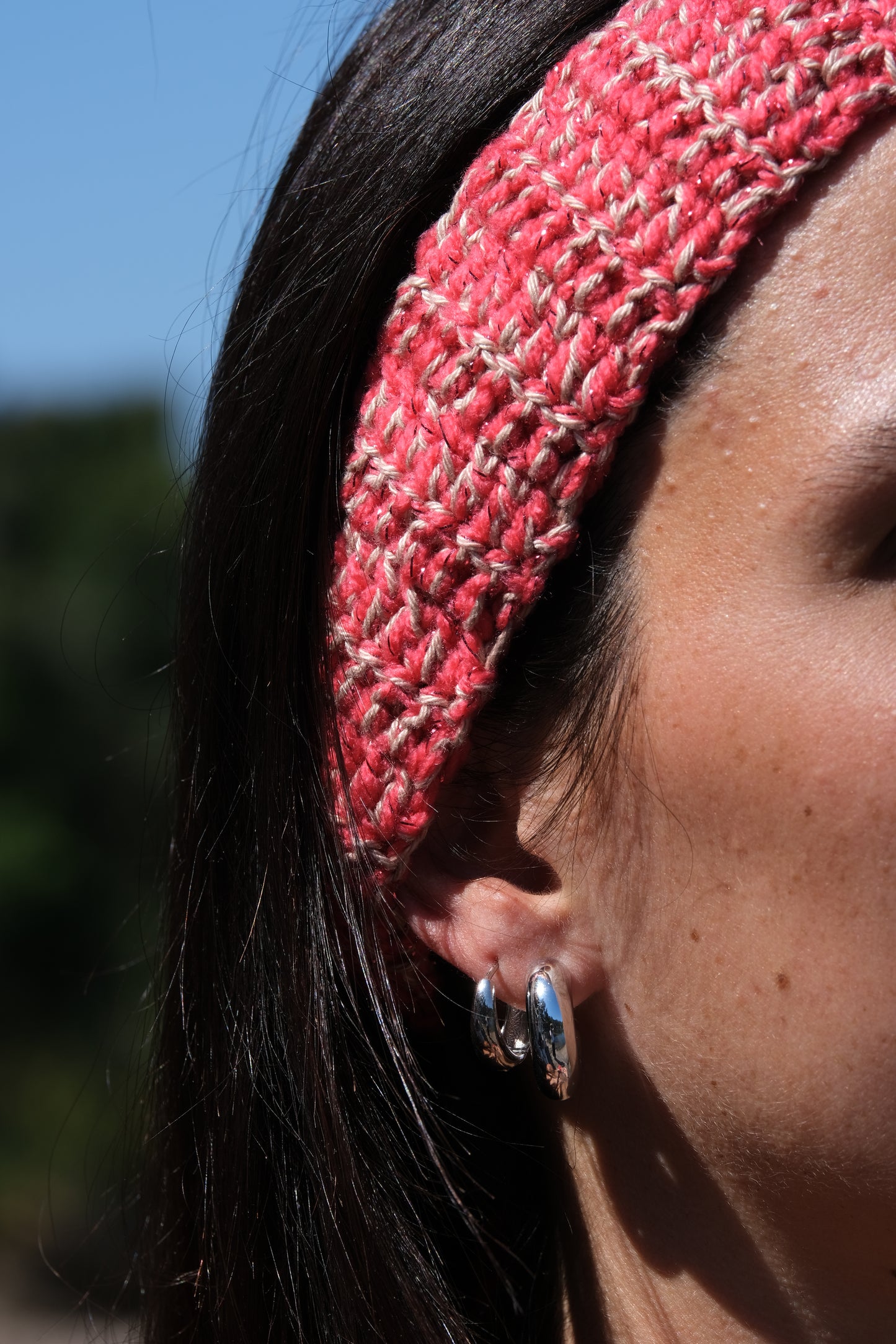 Bandeau en crochet